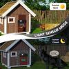 Automatic Chicken Coop Door Opener ABS Light Sensor Waterproof Battery Powered Poultry Coop Safety Automatic Open Close Pet Door System