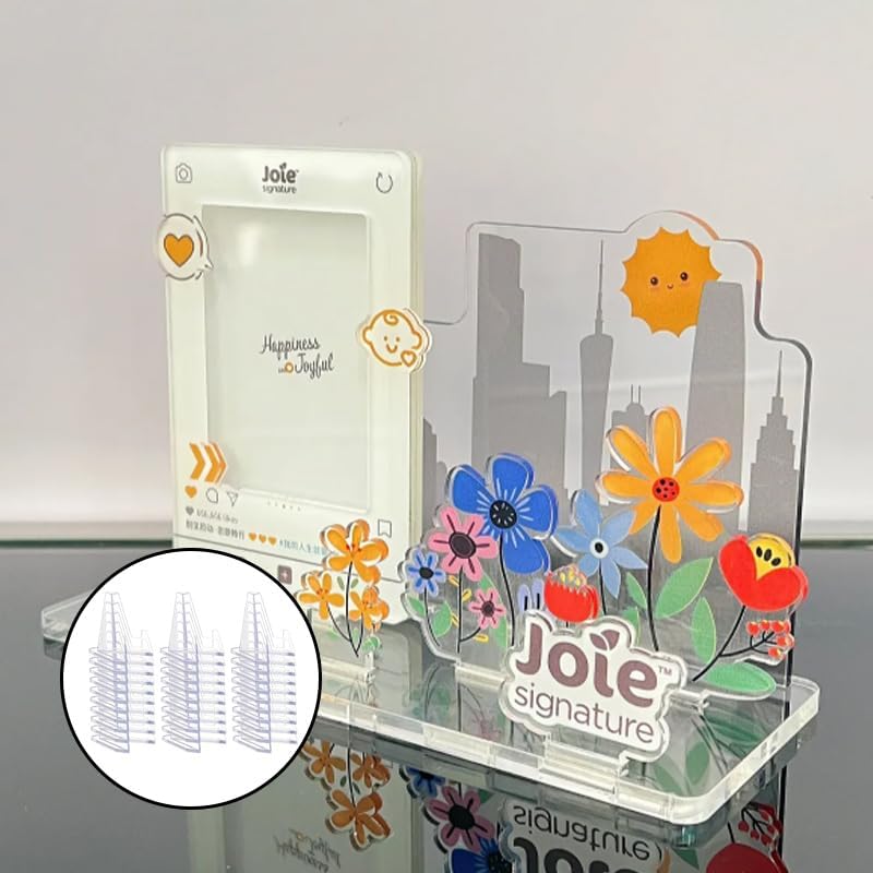 60 Pcs Clear Acrylic Card Display Stands, Premium Sturdy Mini Easel Holders for Sports Trading Cards, PSA Cards, Challenge Coins