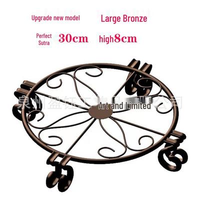 Miling Wrought Iron Floor Flower Stand