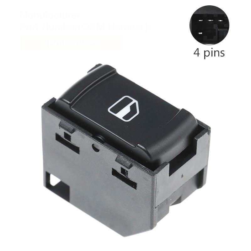 Car Interior Driver Side Master Power Window Switch Button For Passat B5 Bora Golf 4 MK4 Seat Leon Toledo 1J4959857D 3B0959855B