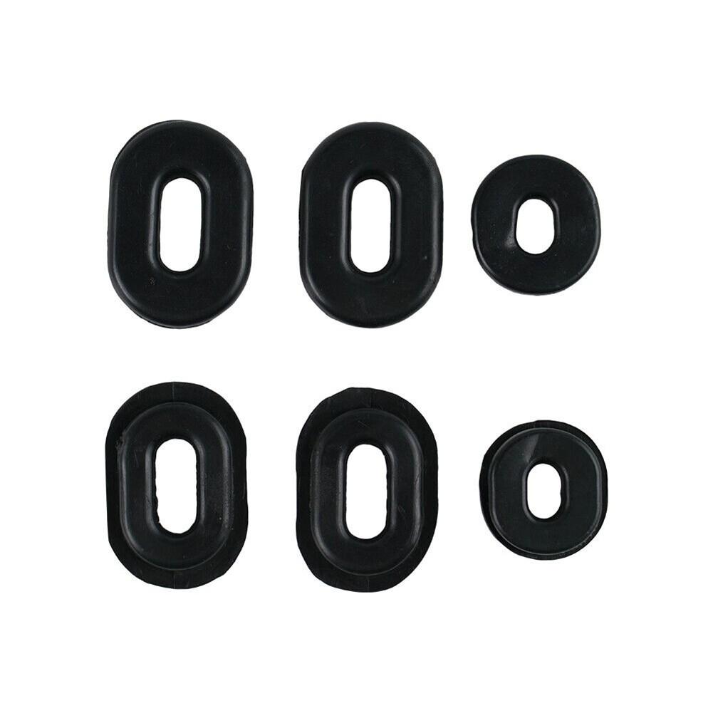 Rubber Side Cover Grommet Set, For-Honda,CB CL SL XL100 CB CT SL TL XL125,CB200