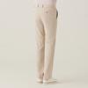FERRAROMILANO Slim Fit Knit Cotton Spandex Pants Beige (Am0Fbpc25353)