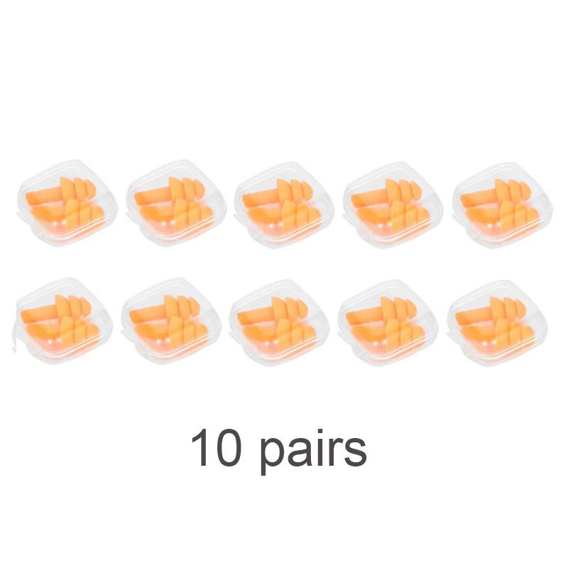 Soft Silicone Ear Plugs Sound Insulation for Sleeping Swimming Ear Protection Earplug Waterproof Anti Noise Reduction Earplugs