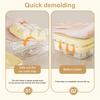 Silicone Ice Cube Tray with Lid Easy Release Mini Square Ice Mold for Freezer BPA-Free Stackable Ice Cube Maker Home Bar Essential