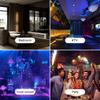 Crystal Magic Ball Lamp Home KTV Stage Light Disco LEDs Light Projection Lights Atmosphere Light Sound Activated USB Plug and Play