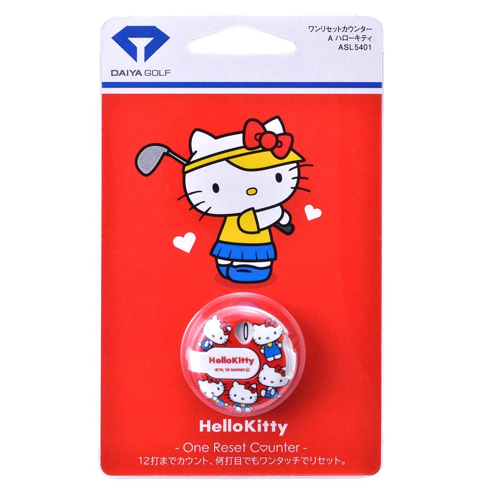 DAIYA GOLF One Reset Hallo Roter Zähler, Kitty, ASL5401A,