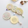 Chinese Style Metal Makeup Mirror Folding Portable Cosmetic Mirror Creative Exquisite Handheld Mirror Student