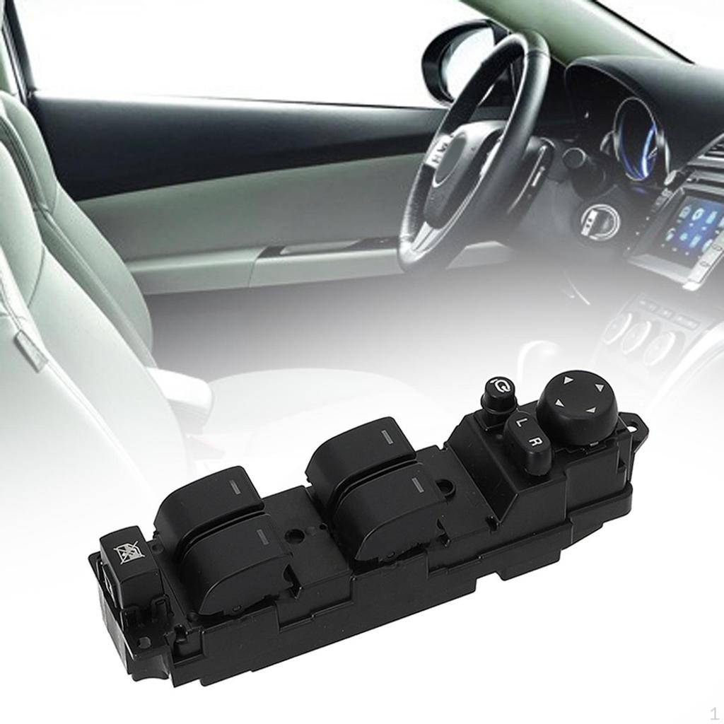 Car Power Window Main Switch Black GS1E-66-350A Assembly High Performance Accessory Spare Parts