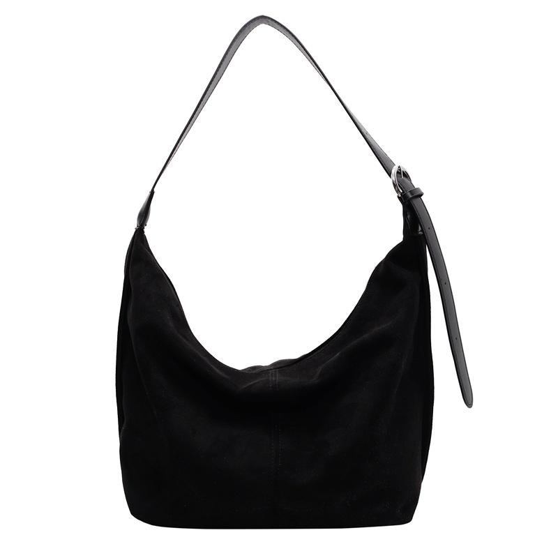 

Замшевая сумка женская сумка зима новая популярная однотонная сумка через плечо, сумка-мессенджер, повседневная большая вместительная сумка-тоут для поездок на работу