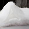 1/2PCS Artificial Christmas Snow Roll White Snow Mat Snow Blanket Soft Cotton Prop for Tree Xmas Village Backdrop Tree Decoratio