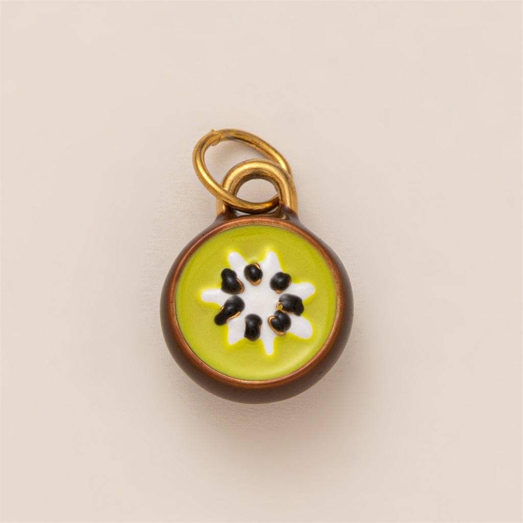 Stainless Steel Niche Fresh Fruit Pendant Accessories, Papaya and Mango Handmade DIY Accessories