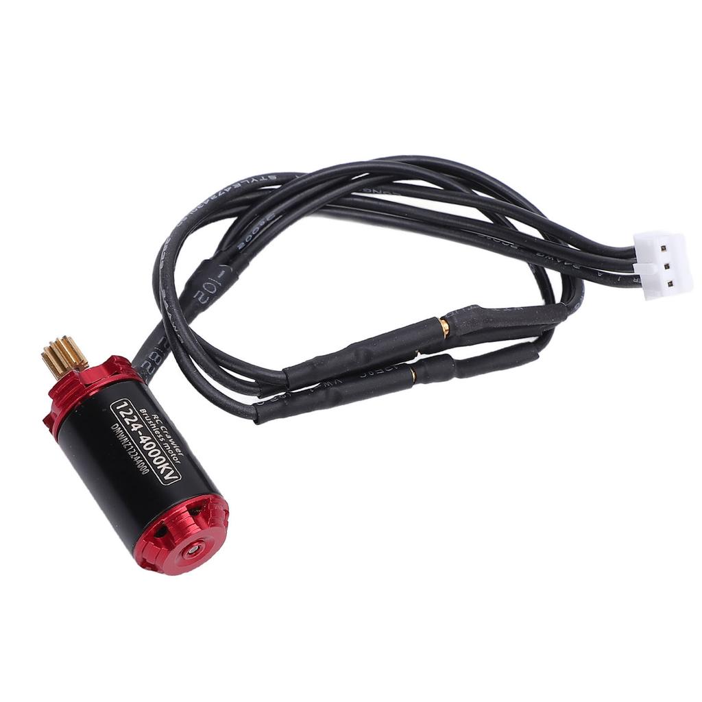 RC Brushless Motor 4000KV Geringe Linearität RC Außenläufermotor mit Kabel für Axial SCX24 SCX24 124 RC
