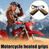 Beheizbare Lenkergriffe 12V Schnellheizung 2 Einstellungen ATV Beheizbare Lenkergriffbezüge Für Dirtbike Roller Winter Kaltes Wetter