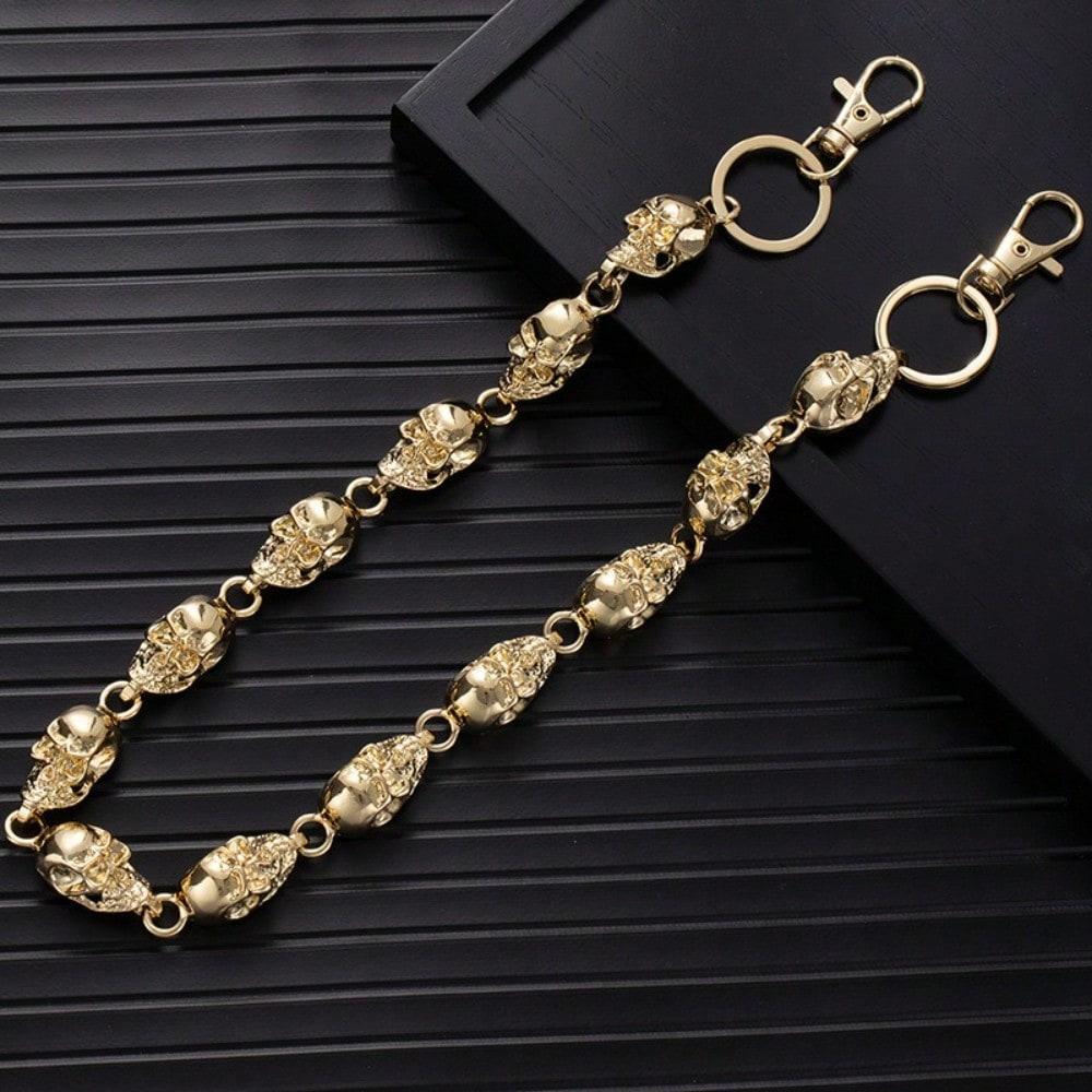 Skull Jeans Chain Hip Hop Personality Punk Diablo Skull Waist Chain Cool Accessories