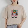 Iron On Patches Happy Easter Farm T-Shirt Jeans Stickers Patches Washable Heat Transfer Patches For Clothes