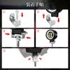 Ygmylandbb Motorcycle LED Fog Lamp, Squid Ring, 40W, Motorbike, Headlight, Daylight, Spotlight, LED Work