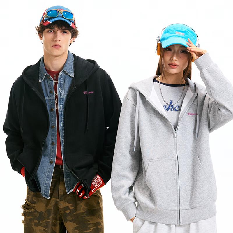 Fingercroxx Men's Hooded Cardigan Jacket