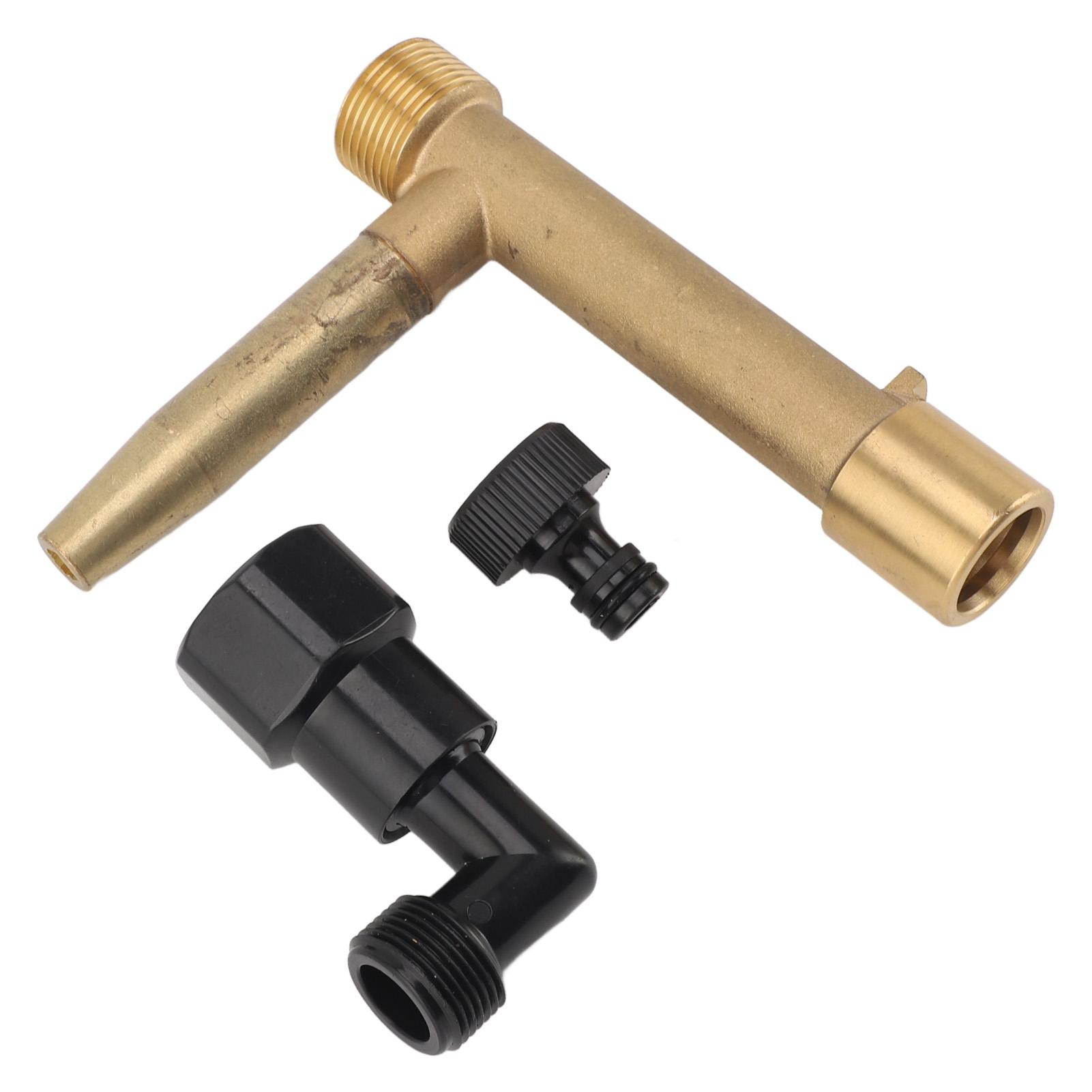 

G1 Brass Garden Quick Connect Valve Wrench, Water Valve Wrench with Rust Resistance, Easy to Connect Design