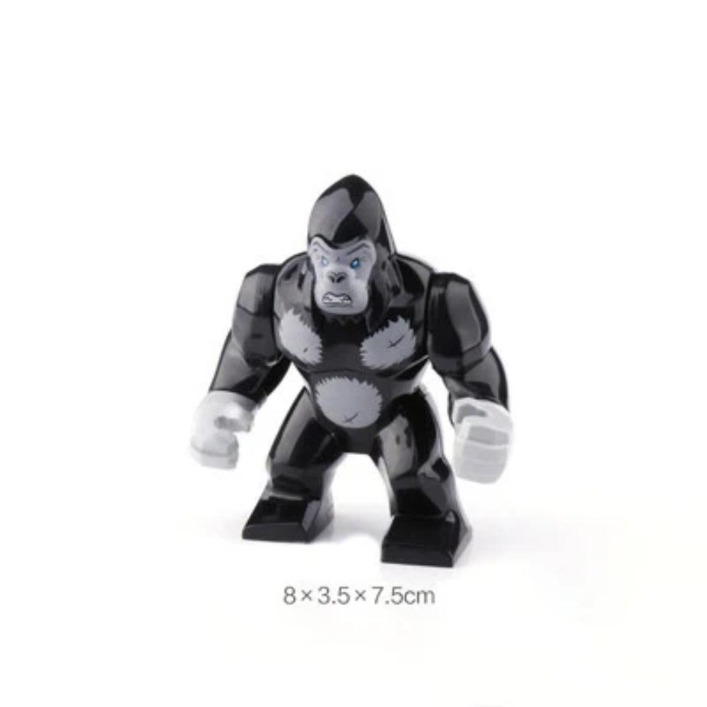 MOC City Animal Building Block Model Character Farm Accessories Goose Pig Dog Orangutan Cheetah Shark Zoo Brick Toy Gifts X014