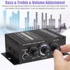 Mini Audio 2-Channel Stereo Power Amplifier Portable Sound Amplifier Aux Input Speaker Amp For Car And Home Ak270