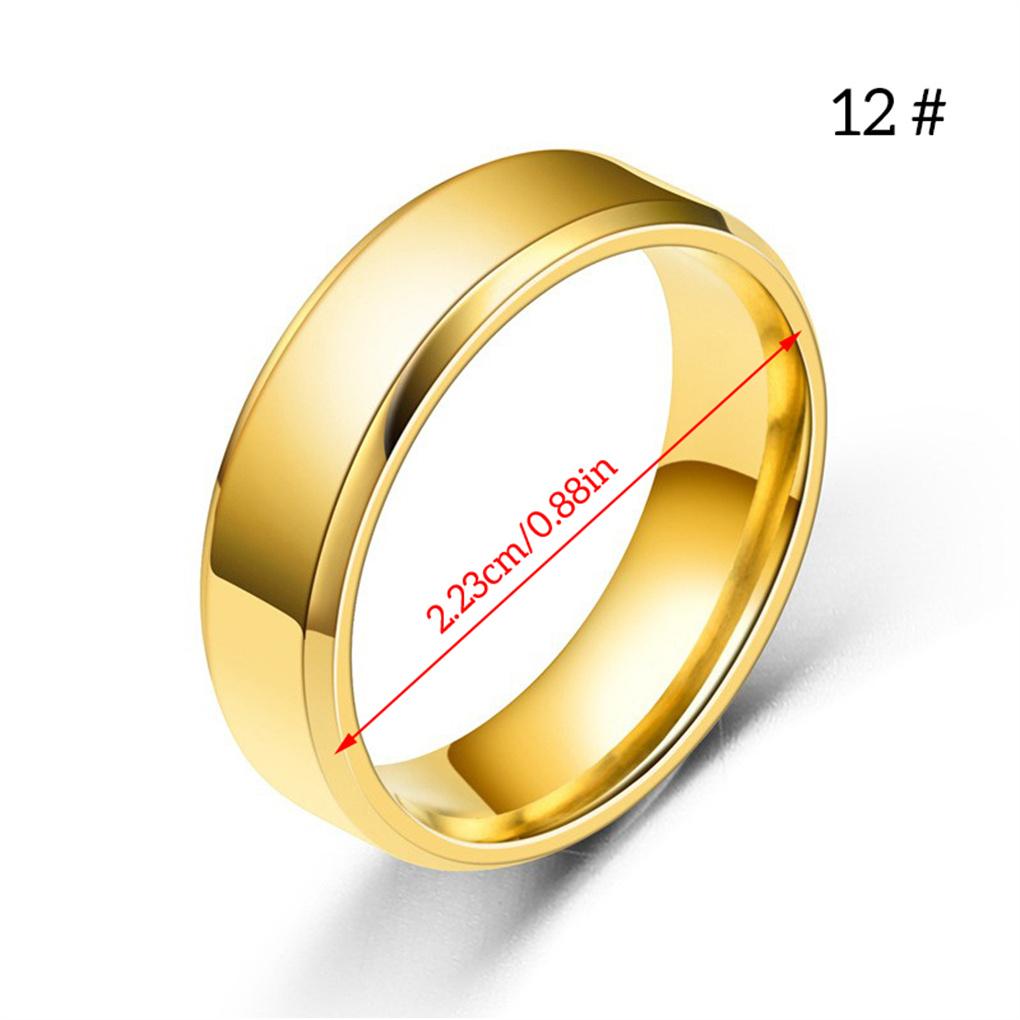 Unisex Band Ring Wedding Dance Women Men Wife Husband Hand Jewelry Office Night Vacation Daily Boyfriend Girlfriend Presents