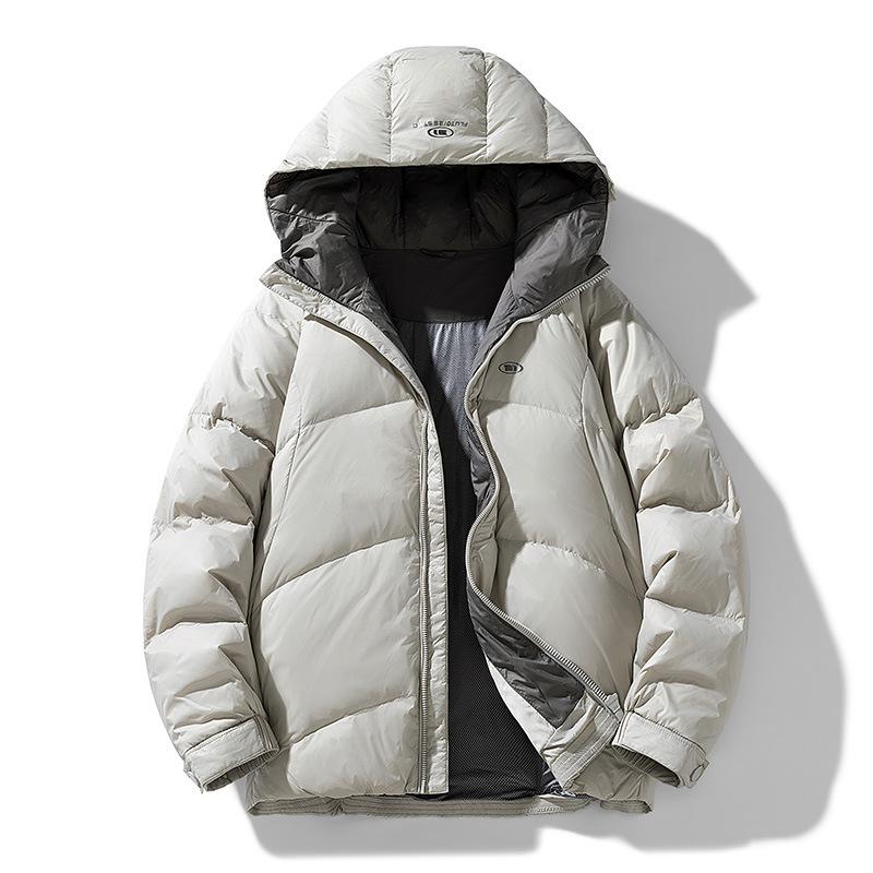 Winter National Standard Down Jacket Duck Down Hooded Down Jacket Outer