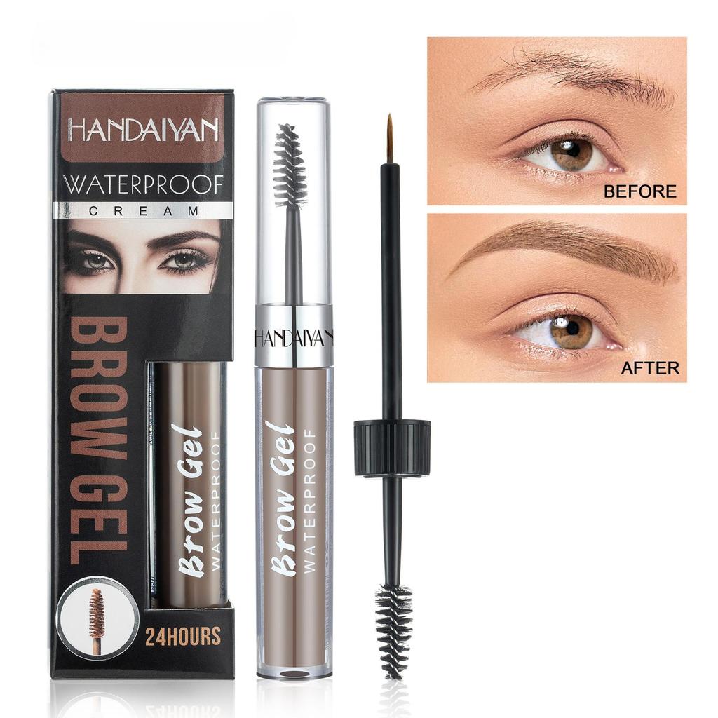 Eyebrows Gel Pen Eyebrow Cream Long Lasting Waterproof Tattoo Liquid Black Eye Brow Makeup Pencil