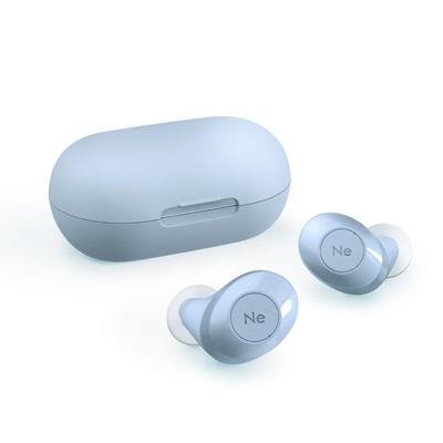 Radius HP-T70BT True Wireless Earbuds: Bluetooth, Noise-Aware, Lightweight, Compact (Blue Gray)
