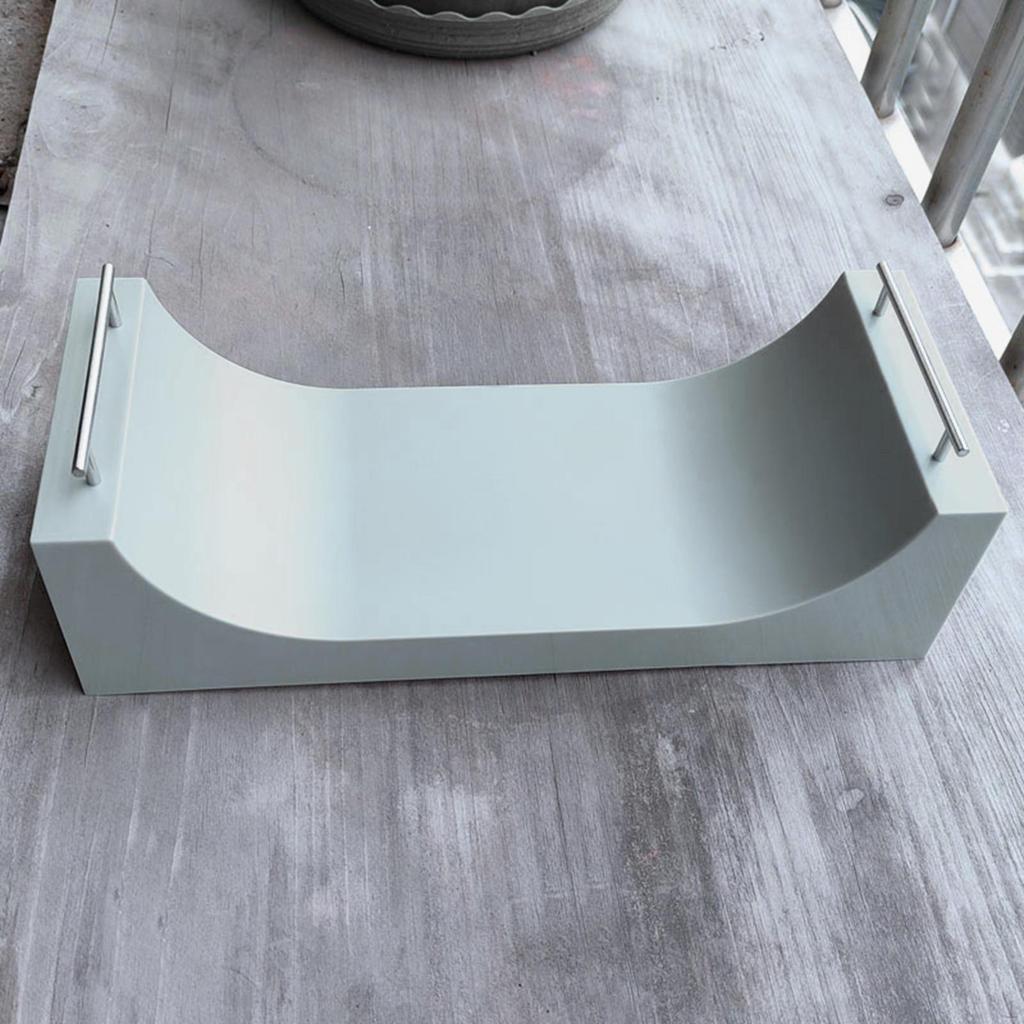 Finger Skateboard Ramp Gifts Gray Accessories Toy Versatile Training Props Skill Development