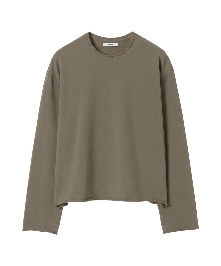 BRENSON Pitched Off-Cut Long Sleeve (Khaki Beige)