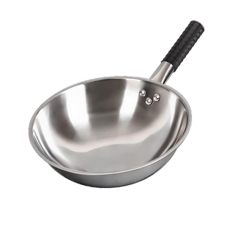 Laxiangniang 304 Stainless Steel Non-Stick Wok