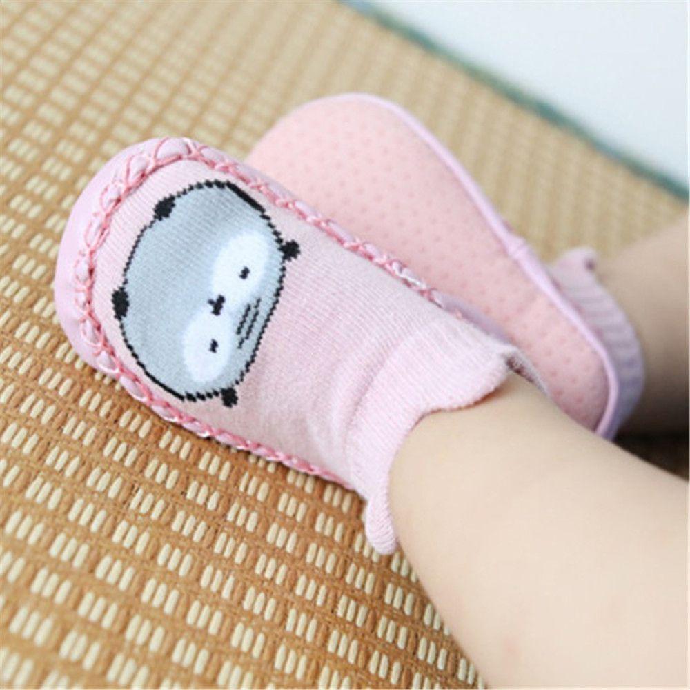 First Walkers Infant Shoes Floor Socks Combed Cotton Socks Shoes Anti-slip Cartoon