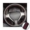 Car Interior Steering Wheel For Honda City Jazz Fit 2007 2008 Car Interior Steering Wheel Perforated Microfiber Leather Cover