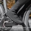 1 Pair Night Riding Safety Cycling Shoe Cover Waterproof Design Elastic Cuff Convenient On Off Reflective Night Safety