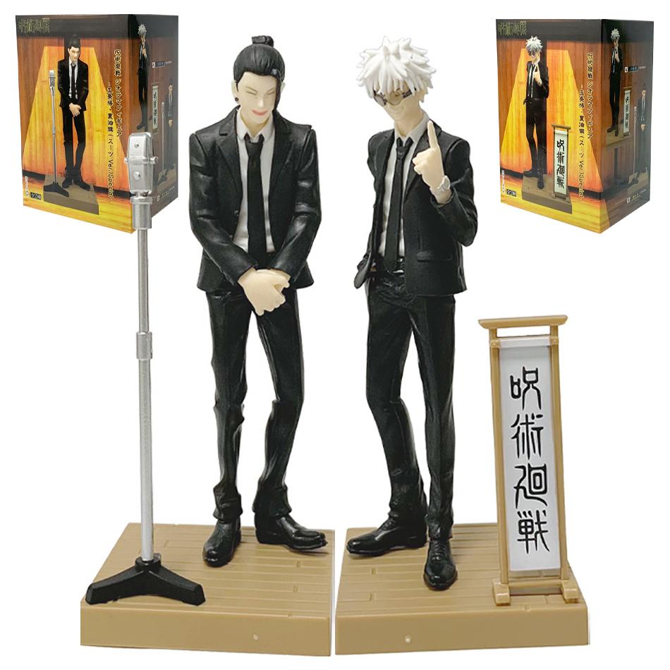 En Stock 17CM Jujutsu Kaisen Satoru Gojo Geto Suguru Version Costume. Boîte Figurines Anime Modèle Jouets Figurine Cadeau d'Anniversaire