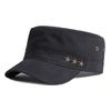 Bavlněné kšiltovky Pánský plochý cylindr Captain Cap Baret Ploché klobouky Muži Cadet Cap Snapback Baseball Cap Four Seasons