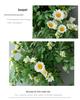 Stylish Daisy Pendant Faux Flower Vine for Indoor Wall Decoration and TV Background