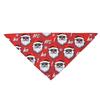 Festival Printed Pet Triangular Bandana Dog Cat Saliva Bib
