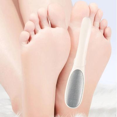 Fußfeile, Hornhautentferner, Pediküre-Werkzeug, sowohl für Nass- als auch für Trockenbehandlungen, 2-in-1-Design für SPA
