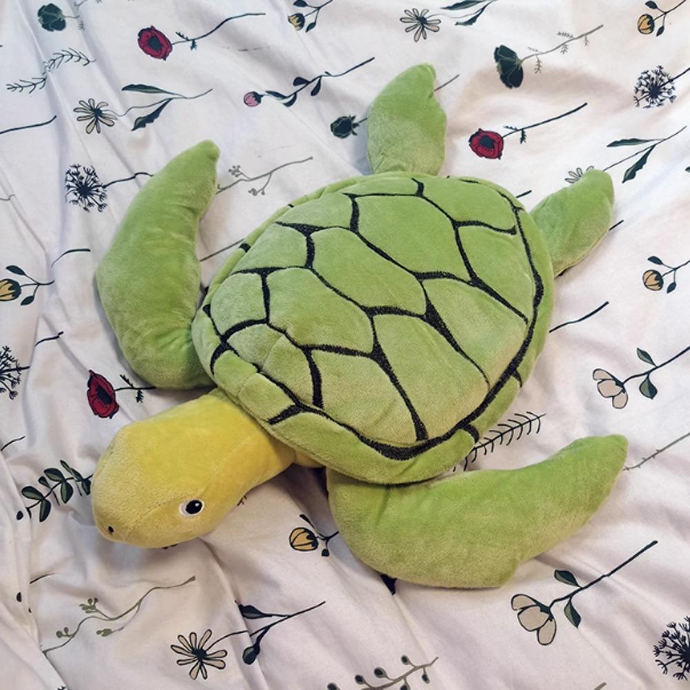 Fluffy Tortoise Plush Toy Marine Animal Animal Sea Turtle Pillow  Kids Birthday Christmas