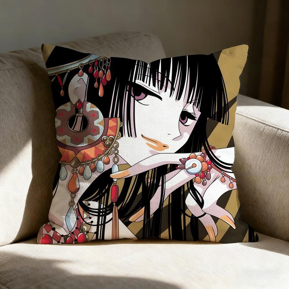 Anime XxxxHOLiC Yuuko Pillow Case Pillowcase Doublesided Printed Sofa Cushion Bedroom Headboard Pillow