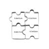3D Cookie Puzzle Shape, Cookie Cutters, Toast Cutter, DIY Biscuit Dessert Bakeware, Cake Fondant Mold Tools, Stainless Steel