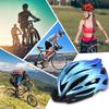 Breathable Cycle Helmet with Rear Light Sun Visor Women Men Lightweight Safety Helmet Bike Helmet for Mountain Bicycle