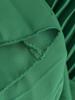 2025 Spring/Autumn Women's Fashion Crew Neck Long Sleeve Belted Pleated Maxi Dress