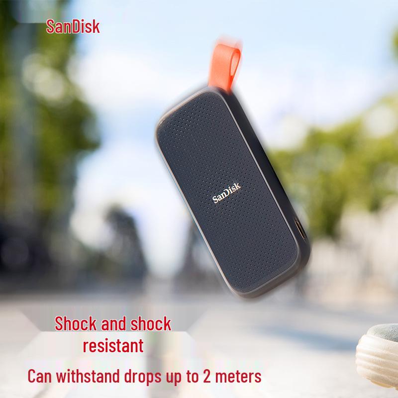 SanDisk E30 Portable SSD (480GB, 1TB, 2TB) High-Speed USB 3.1 Mini Drive for Phones & Computers