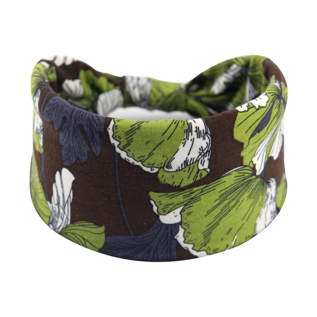 Bohemian Cashew Yoga Übung Stirnband Anti Schweiß und Feuchtigkeit Absorbieren Elastische Baumwolle Stirnband Knoten Stirnband