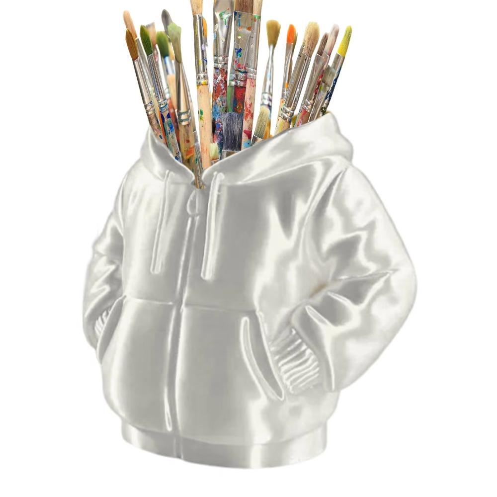Puffer Jacket Design Desk Pen Holder Multifunctional Pen and Pencil Holder Student
