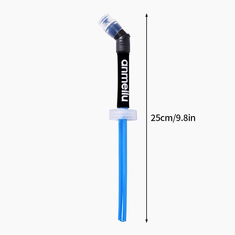 250/500ml Outdoor Water Bottle Running Cycling Storage Water Bag Foldable Small Kattle with Straw TPU Water Bags Drinkware