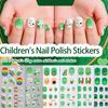 Fun Cartoon Nail Stickers For Kids Waterproof Design Simple Application Safe And Non Toxic Nail Decals for Childrens