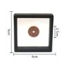 Antique Brass Coin Picture Frame With Chinese Lucky Money Design Prosperity Decoration Collectible Artifact For Home Office
